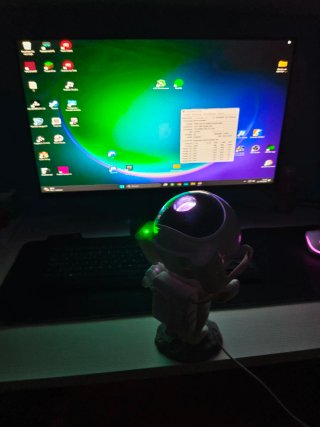 Proyector Astronauta Galaxia LED