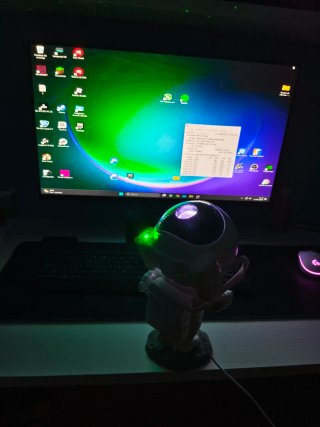 Proyector Astronauta Galaxia LED
