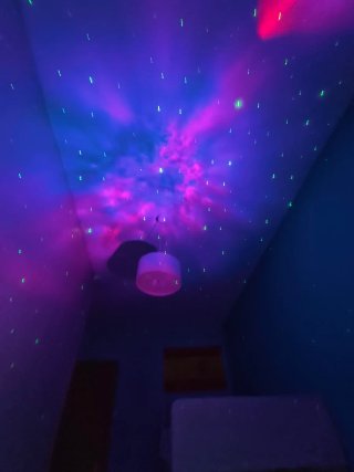 Proyector Astronauta Galaxia LED
