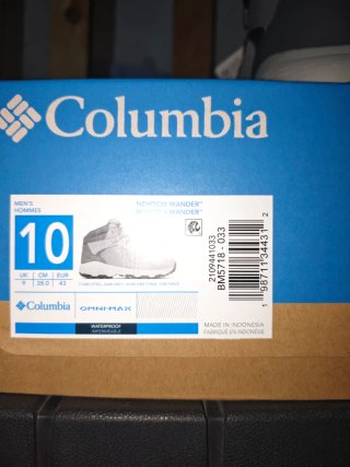 Stivali Columbia Waterproof Taglia 43 Nuovi