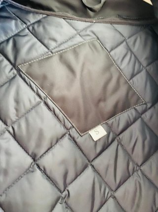 Chaqueta de moto negra