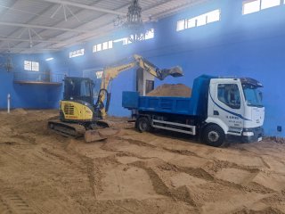 Excavaciones , movimiento  de tierras  y limpieza