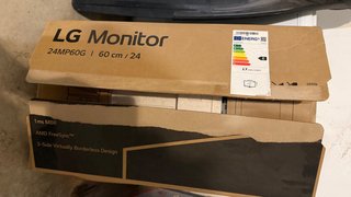 Monitor LG 24MP60G-B 24 IPS Full HD