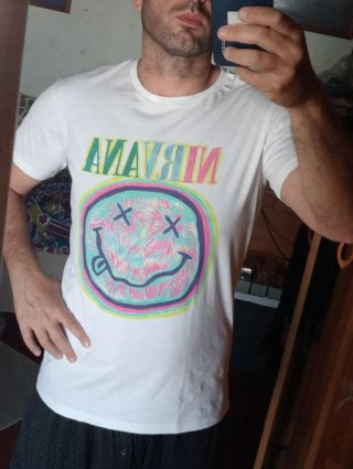 Maglietta con stampa - Nirvana