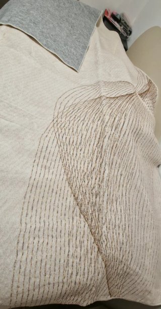 Alfombra 140x200cm Nueva Beige/Blanca