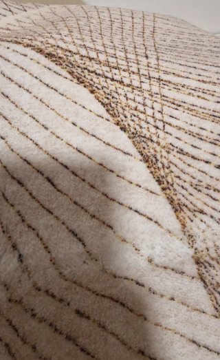Alfombra 140x200cm Nueva Beige/Blanca