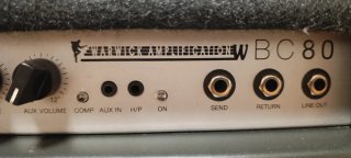 Amplificador Bajo Warwick BC 80