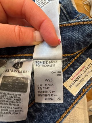Levi's Shorts Vaqueros Azules