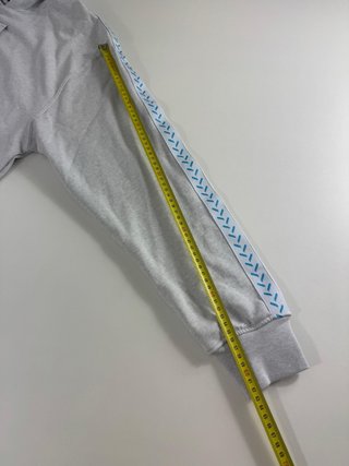 Sudadera Jordan Gris y Azul Talla M