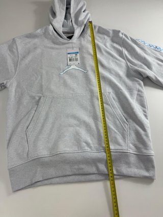 Sudadera Jordan Gris y Azul Talla M