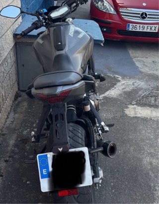 Yamaha MT-07 Negra