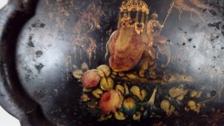 Lote bandejas pintadas