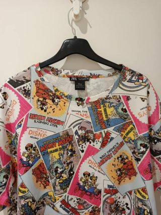 Vestido Zara Talla Disney Mickey Mouse
