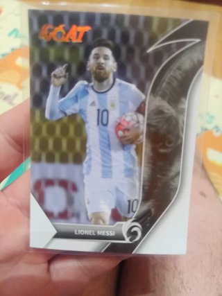 Carta Fútbol Lionel Messi GOAT