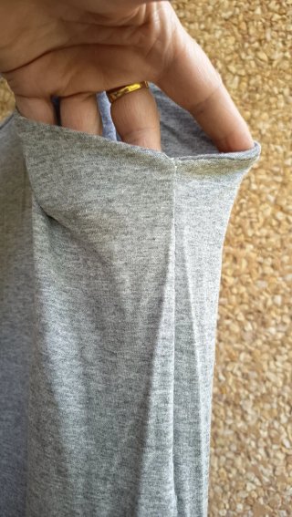 Vestido largo gris tirantes talla L