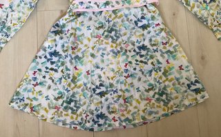 Vestido camisero estampado flores talla 42