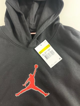 Sudadera Jordan Negra con Logo Jumpman Talla: S