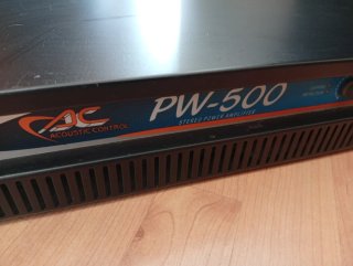 Etapa Potencia Acoustic Control PW-500