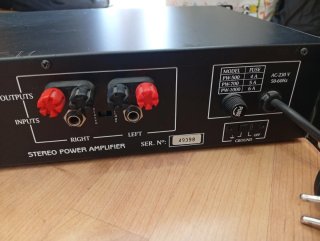 Etapa Potencia Acoustic Control PW-500
