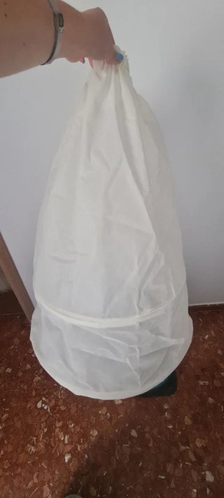 Vestido de Comunión Beige/Blanco