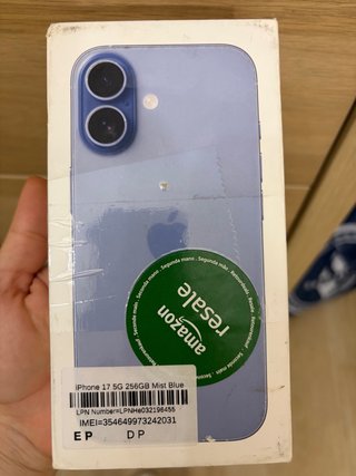 iPhone 17 5G 256GB Mist Blue