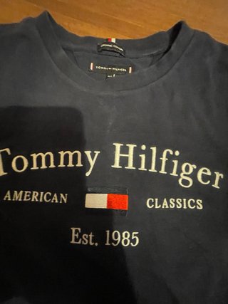 Maglia Tommy Hilfiger cotone manica lunga