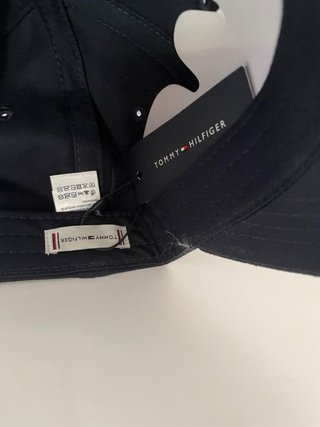 Berretto Tommy Hilfiger Donna blu navy e dorato