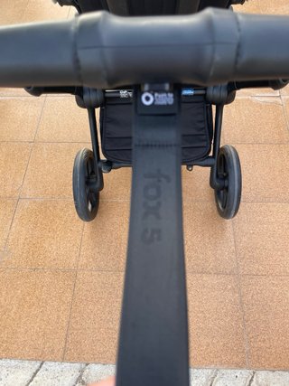 Bugaboo Fox 5 Silla+Capazo Negro Lunar