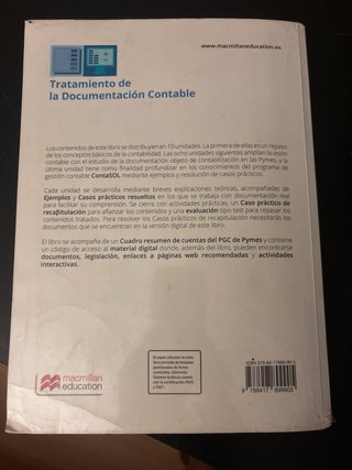Tratamiento de la documentación contable