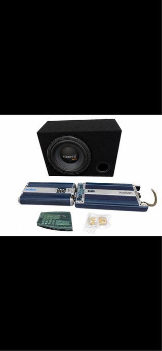 Subwoofer Hertz y Amplificadores Audison