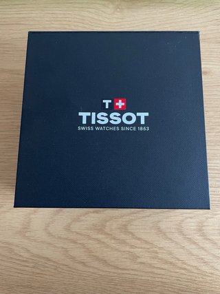 Reloj Tissot Negro y Plateado