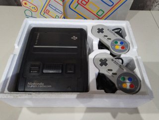 Consola Super Famicom Japonesa Negra