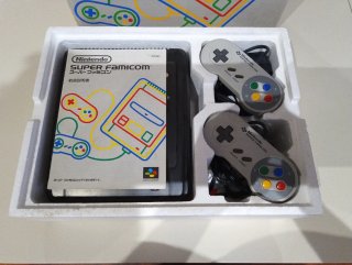Consola Super Famicom Japonesa Negra