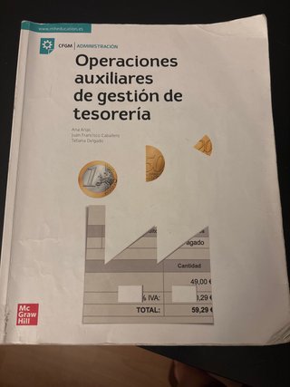 Operaciones auxiliares de gestión de tesorería