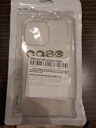 Funda iPhone 14 Pro Transparente TPU