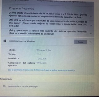 Ordenador Portátil Lenovo T410 i5 Windows 10 PRO
