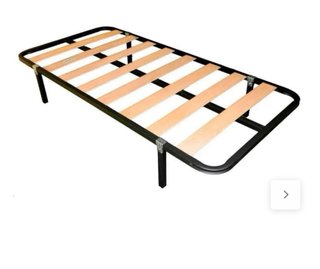 Somier 150cm + 2x105cm y Mesita Pino