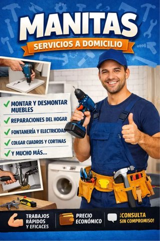 SERVICIOS DE MANITAS A DOMICILIO Wahtsp: 610443186