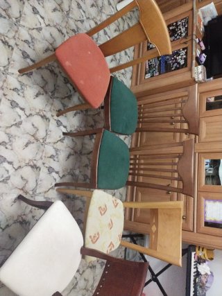 Juego de 4 sillas de comedor
