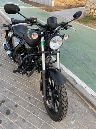 Keeway K Light 125 - Moto Cruiser como nueva.