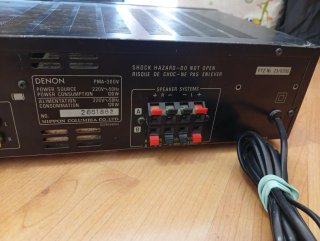 Amplificador Denon PMA-300V Negro