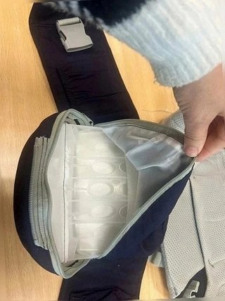 Mochila portabebés Lohofrnny ergonómica, con riñonera integrada