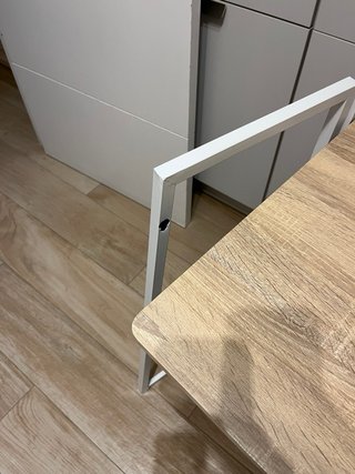 Mesa de trabajo plegable madera