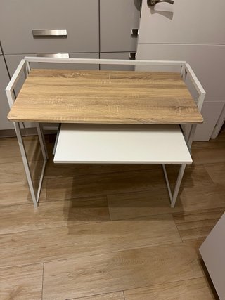 Mesa de trabajo plegable madera