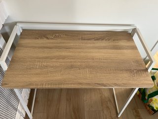 Mesa de trabajo plegable madera