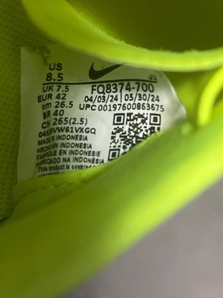 Nike Mercurial Air Zoom Verde Lima
