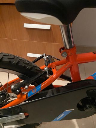 Bicicleta Infantil Naranja 16
