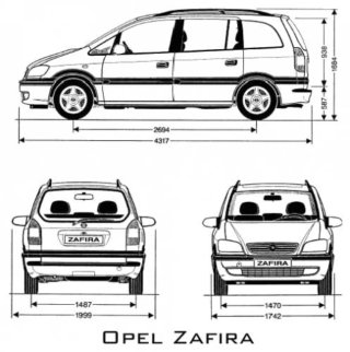 Opel Zafira A 2003