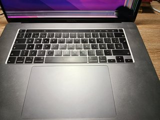 MacBook Pro 16 2019 Plata