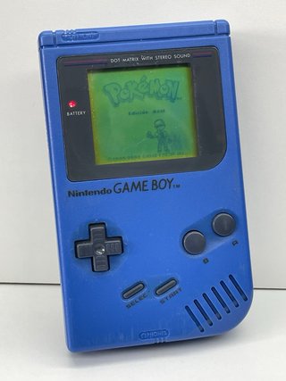 Nintendo Game Boy Blu Pokémon Blu